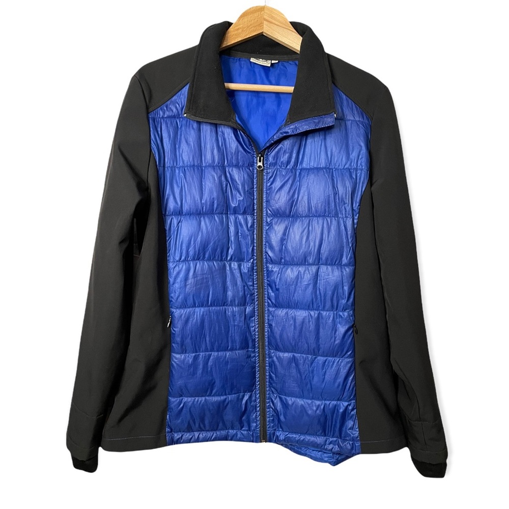 Athletic Works Fleece Lined Lightweight Puffer Jacket